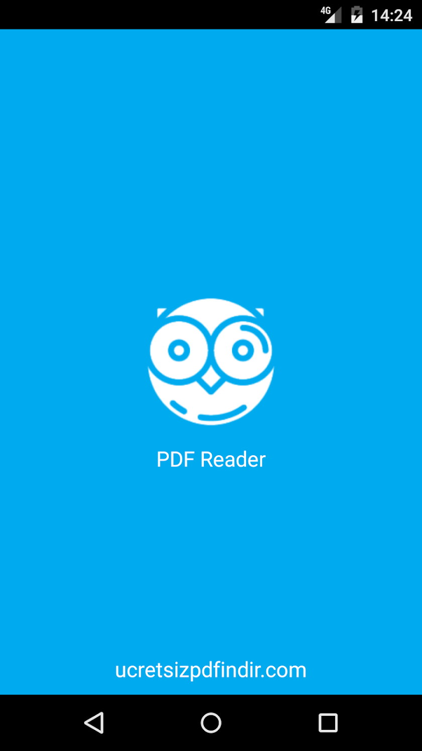 PDF Reader Screen 1