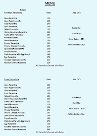 Parantha Junction menu 3