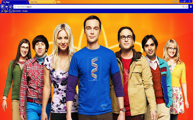 Big Bang Theory chrome extension