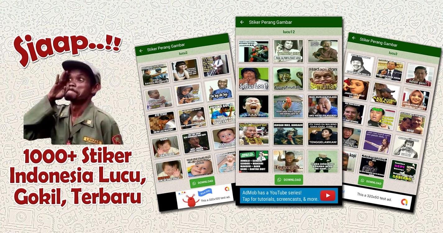 Stiker Meme Indonesia Lucu Wastickersapps Stickers Android