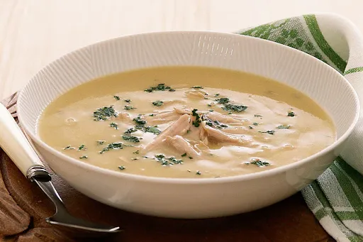 Smocked Chicken & Basil Soup