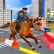 Police Horse Criminal Chase City Escape