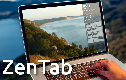 Zen tab: Beautiful, simple new tab small promo image