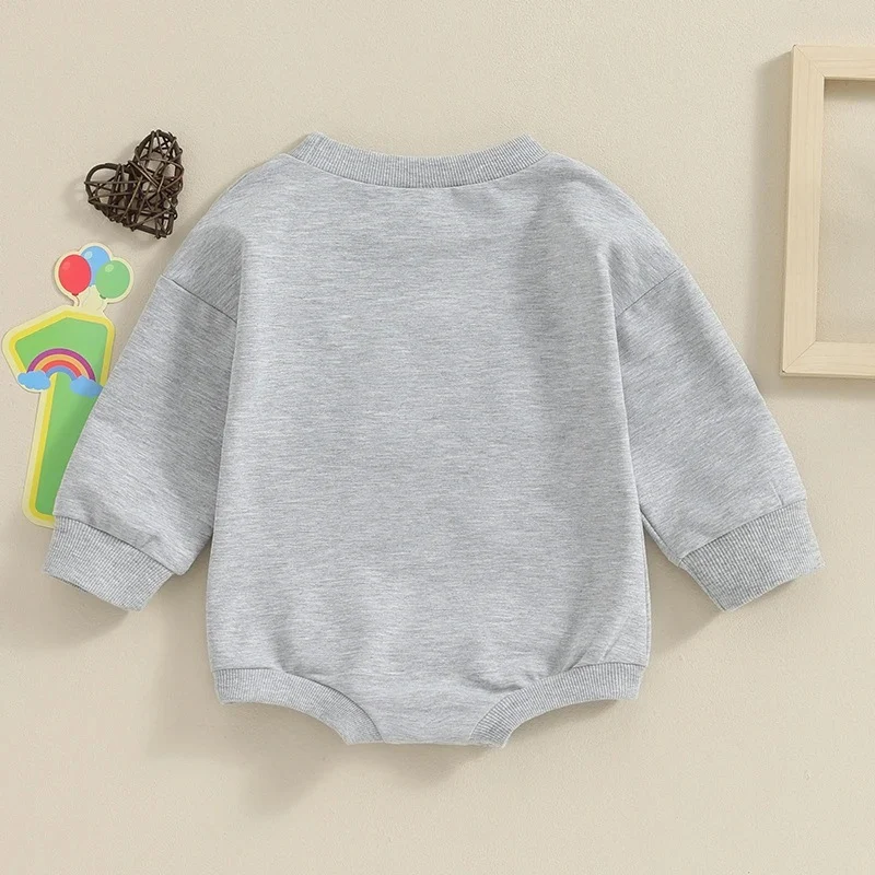 Title 16, Macacão Baby Jumpsuit Banquet Romper ONE Embroi...