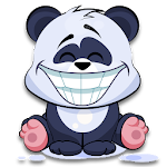 Cover Image of Download Cute Panda Sticker Pack for WhatsApp, WAStickerApp 2.0.6 APK