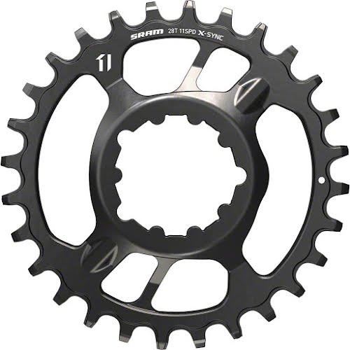 SRAM X-Sync Steel Direct Mount Chainring 28 Teeth 6mm Offset