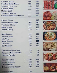 Kittu Cafe menu 1