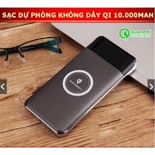 [Rẻ Vô Địch] Sạc Dự Phòng Không Dây Chuẩn Qi 10.000Mah - Styleq9 - Siêu Độc, Siêu Đẹp