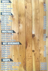 The Grub Cafe menu 1