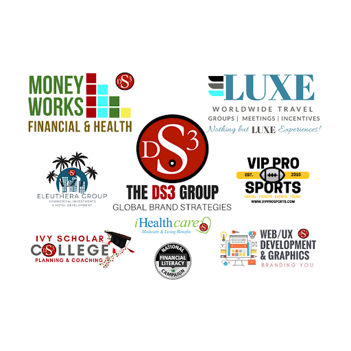 DS3 MoneyWorks | LUXE Travel  | iHealthCare | MoneyMaker’s Mindset | VIP Pro Sports logo