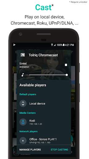 Yatse: Kodi remote control and cast