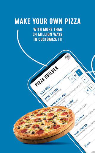 Screenshot Domino's Pizza