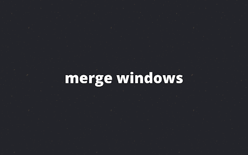 tk Merge Windows