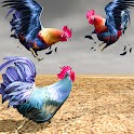 Kung fu Rooster Run Chicken 3D