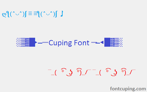 Cuping font ୧(•̀ᗝ•́)૭ ℝ𝕡 ☜(`o´)