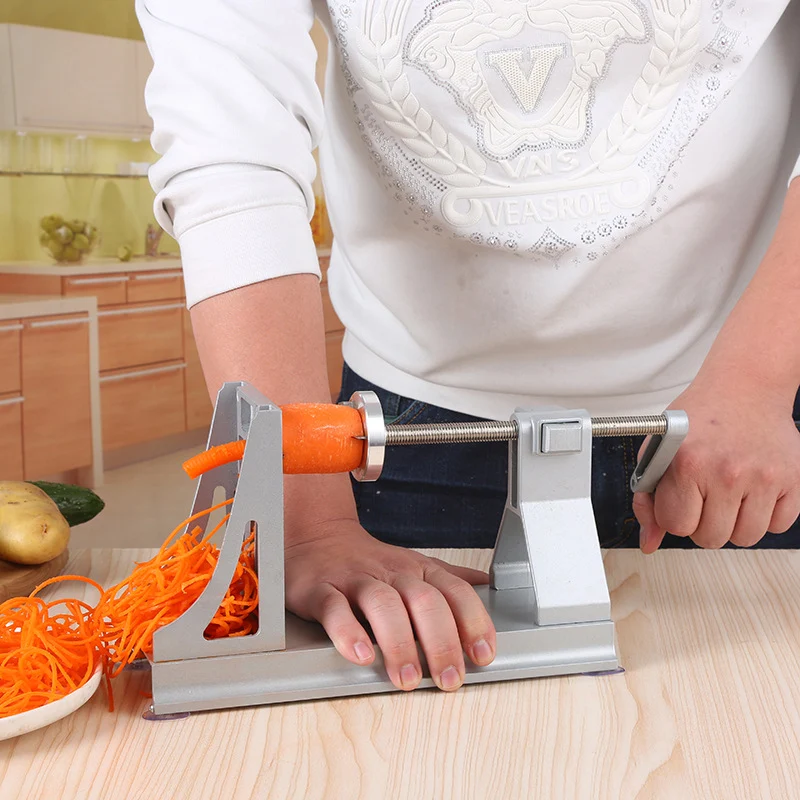 Twister de Cuisine Domestique en Alliage d'Aluminium Simplifie la Préparation des Repas Robuste et Facile d'utilisation.