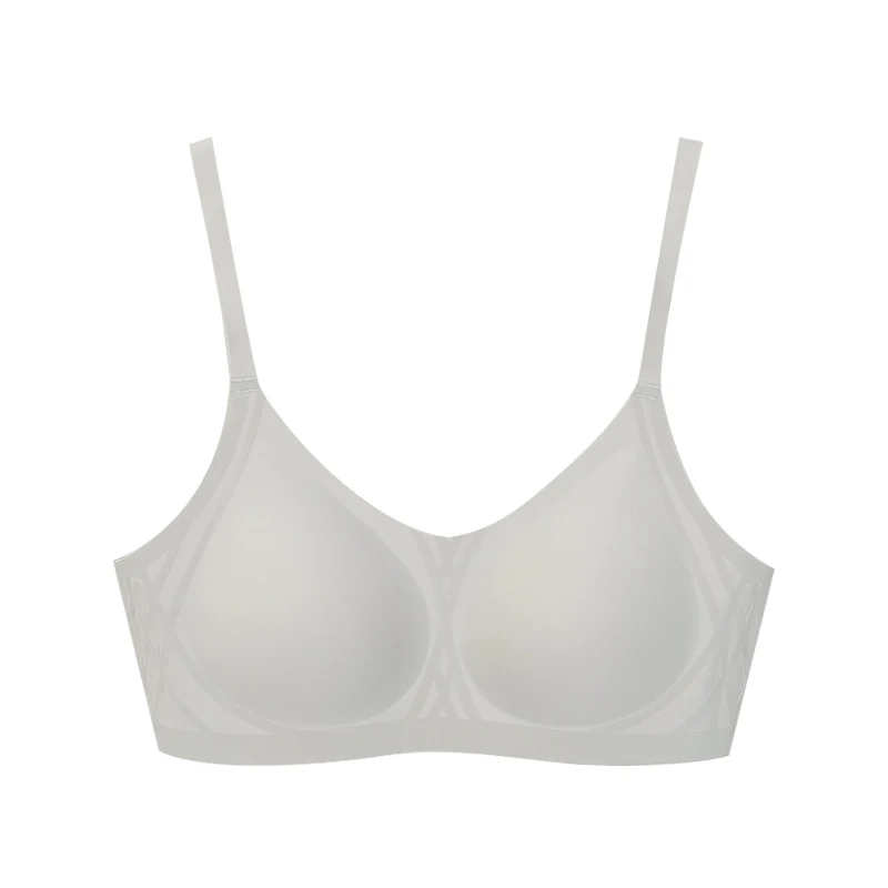 Soutien-gorge sculptant haute élasticité, sans couture, technologie 3D flocking noir, pour une silhouette définie et confortable.