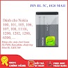 Pin Nokia Bl 5C Dành Cho Cho Điện Thoại, Máy Chơi Game, Bàn Phím Mini...