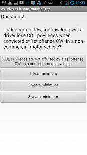 WI DMV CDL Practice Test(圖2)-速報App