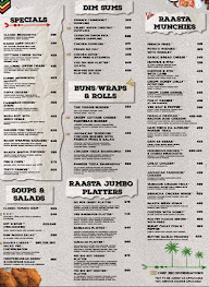 Roasta The Carribbean Lounge menu 2