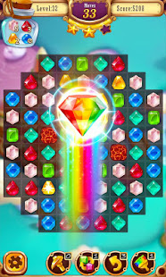 Diamonds Crush - jewel blast banner