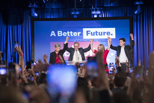 Anthony Albanese has traded in T-shirts and a beer gut for suits and ties.