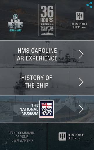 HMS Caroline AR Experience