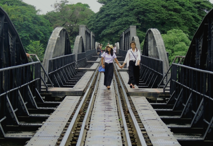 Il ponte sul fiume Kwai 19452012 di rak