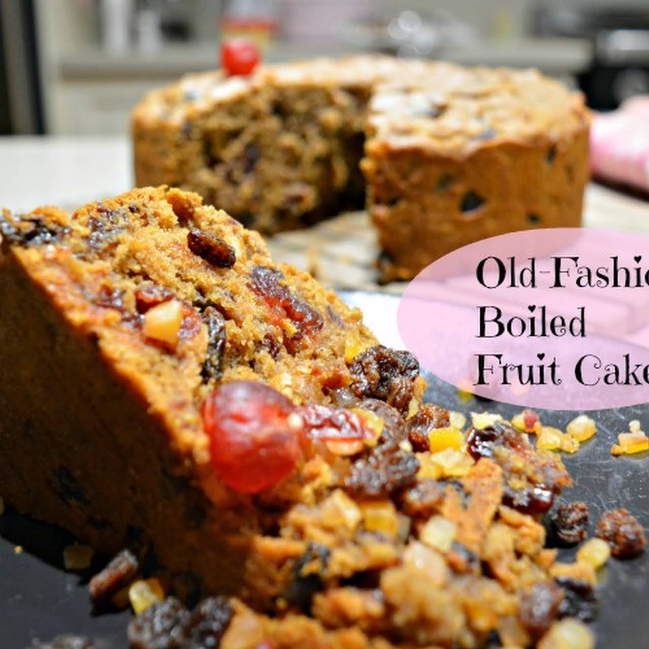 Dark Fruitcake - My Island Bistro Kitchen