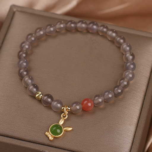 Title 2, Ethnic Style Natural Strawberry Quartz Bracelet...