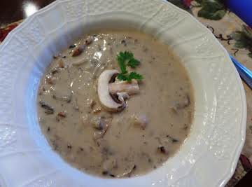 Savory Creamy Mushroom Soup