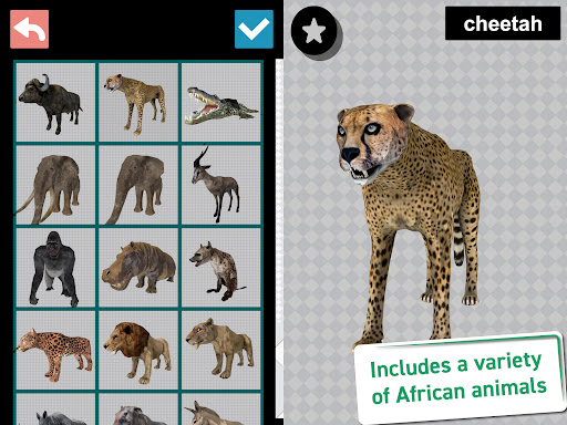 African Animals 3D