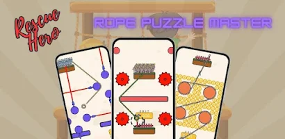 Rescue Hero Rope Puzzle Master for Android - Free App Download