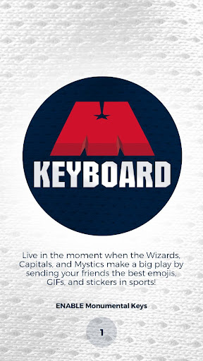 Monumental Sports Keyboard