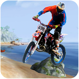 Download Extreme Motocross Beach Jumping 3D (New) For PC Windows and Mac