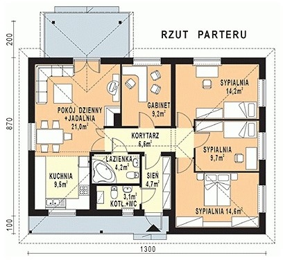 WB-3997 - Rzut parteru