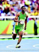 Tlotliso Gift Leotlela has shown signs of being a great prospect on the tracks in shot distance as he repeated his time of  10.12 seconds in the 100m dash.  Roger Sedres/Gallo Images