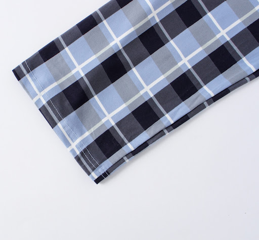 Title 5, Mens Check Cotton Sleep Bottoms for ultimate c...