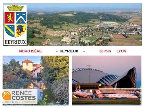 Vente viager 8 pièces 300 m² à Heyrieux (38540), 350 959 €