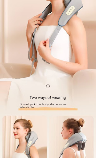 Title 10, Rechargeable Trapezius Neck Massager Relieves N...