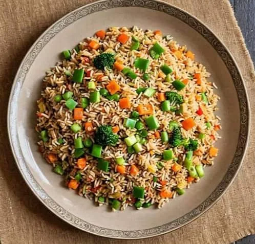 Veg Triple Fried Rice