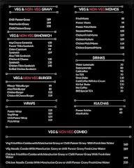 BKS Chinese Food Corner menu 2