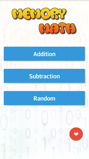 Memory Math - A Brain Training