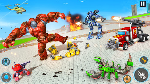 Screenshot Snake Robot Game - Stone Robot