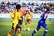 Kaizer Chiefs' new Venezuelan signing Edson Castillo in action in their preseason friendly against Township Rollers at the National Stadium in Gaborone, Botswana.