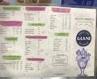 Giani's Ice Cream menu 4