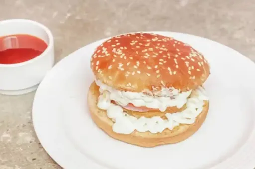 Cheese Paneer Aloo Tikki Burger