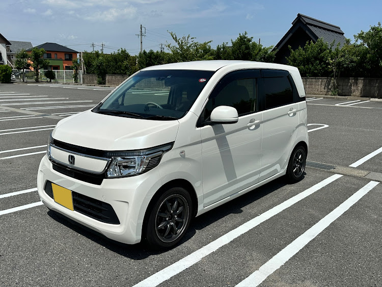 N-WGNの乗り換えました！・ワタナベ8スポーク・出張一時帰宅に関するカスタム事例の投稿画像1枚目