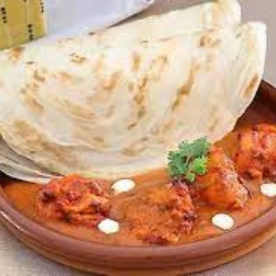 Butter Chicken With 2 Warki Paratha