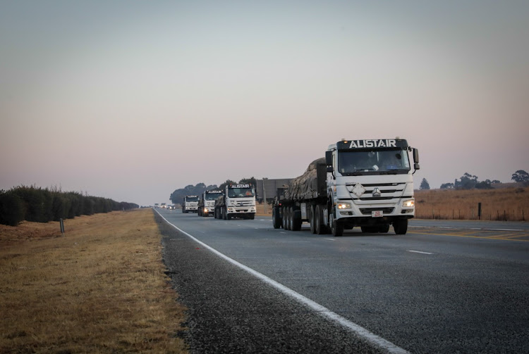 Traffic is flowing freely on the N3 between Gauteng and KwaZulu-Natal following a protest by truckers on Friday. File pic